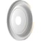 Ekena Millwork Traditional PVC Medallion (Canopies up to 9 1/2"), 16"OD x 3 1/2"ID x 1 3/8"P, Metallic Mist CMP16TREPE - alternate 5
